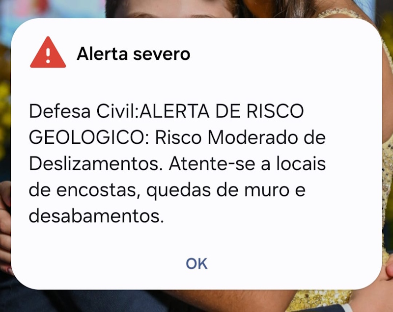 URGENTE: Defesa Civil emite alerta severo de chuvas em Sete Lagoas nesta terça