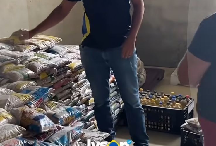 Solidariedade da população vira descaso da Prefeitura com alimentos da Exposete apodrecendo