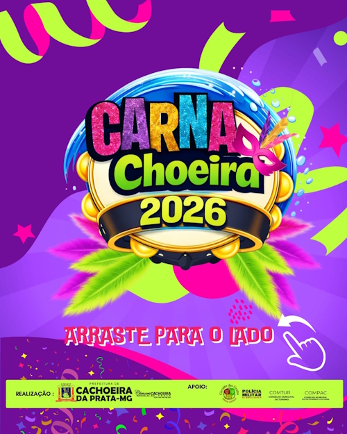 CARNACHOEIRA 2026 consolida Cachoeira da Prata como destino de carnaval cultural e familiar em Minas