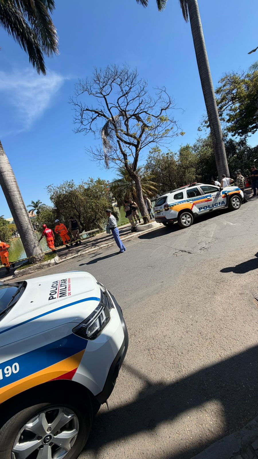 URGENTE: Corpo é encontrado na Lagoa Paulino e mobiliza forças de segurança em Sete Lagoas