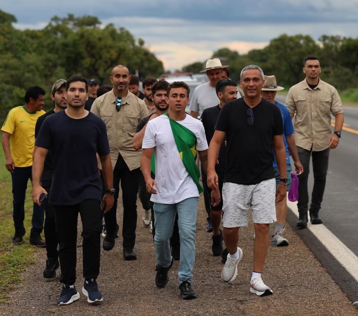 Nikolas Ferreira anuncia caminhada de Paracatu a Brasília por anistia aos presos do 8 de janeiro